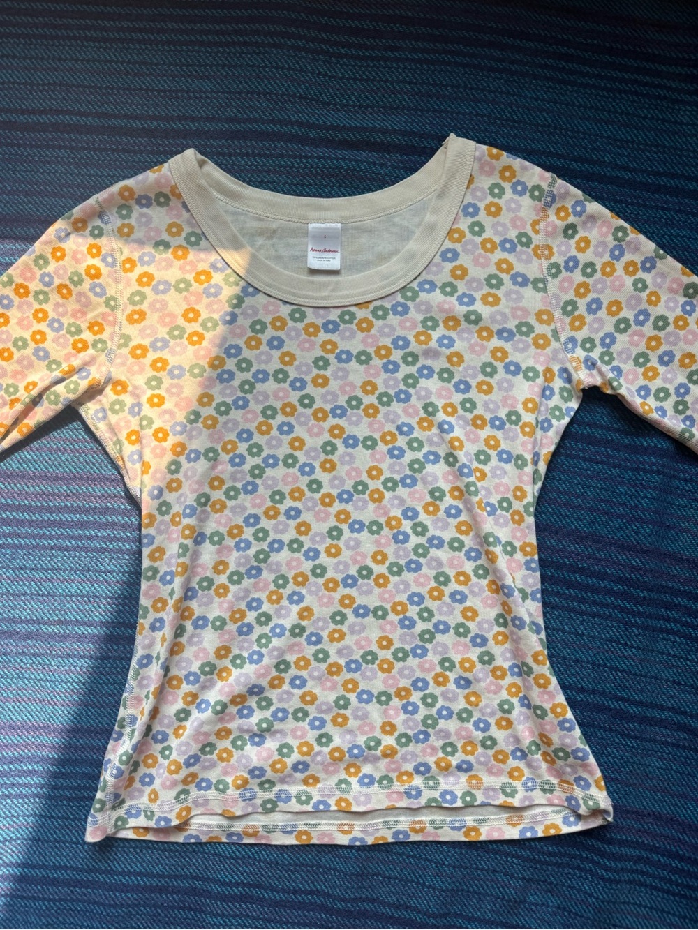 Hanna Andersson Organic Cotton Long Sleeve Floral Tee